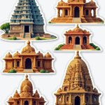 Temples & Holy Sites - Sticker Sheet v1